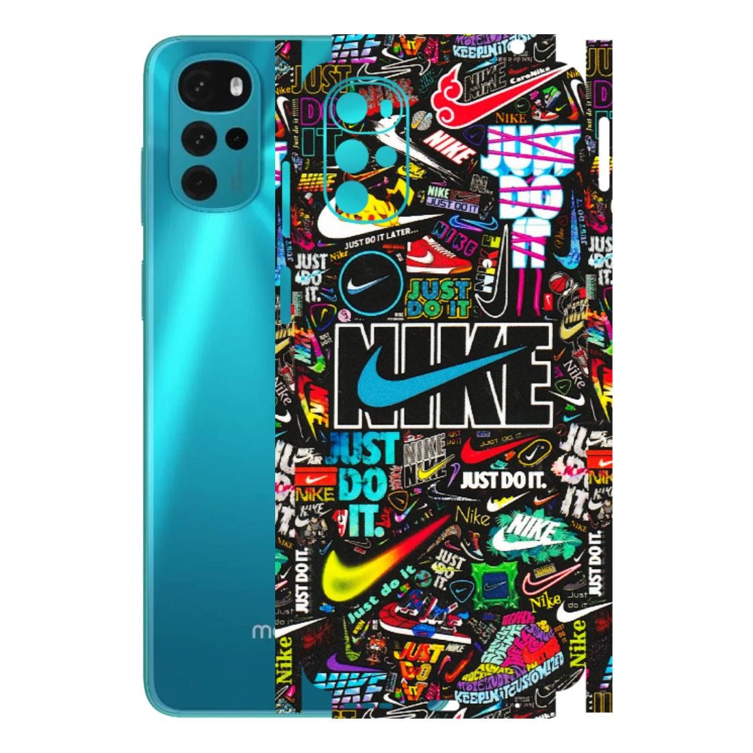 Motorola Phone Skins (All Models) - Just Do It Doodles - 3D Embossed Finish (L-166) Motorola Moto G22