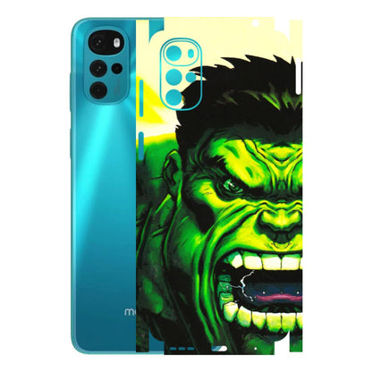 Motorola Phone Skins (All Models) - Hulk - 3D Embossed Finish (L-180) Motorola Moto G22