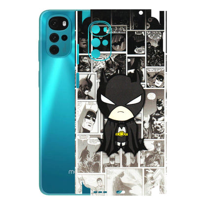 Motorola Phone Skins (All Models) - Toon Batman - 3D Embossed Finish (L-182) Motorola Moto G22