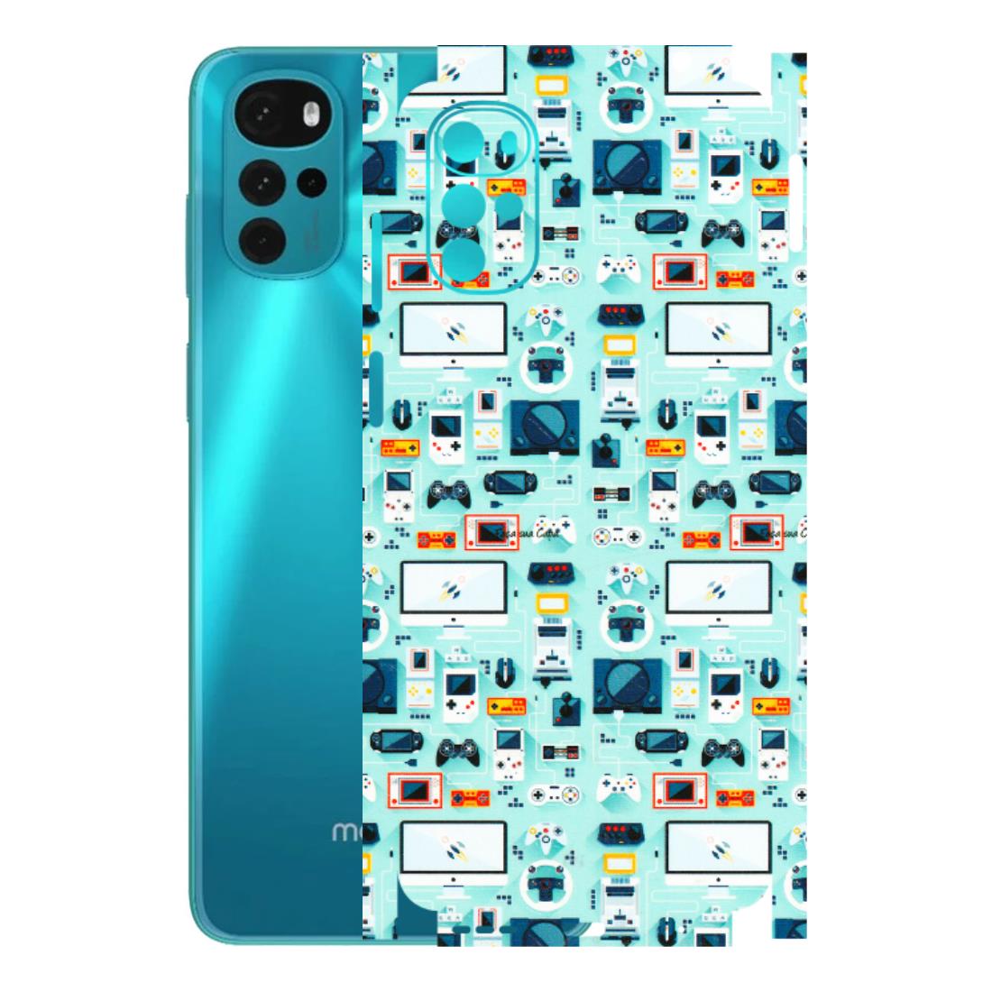 Motorola Phone Skins (All Models) - Gadgets Doodle - 3D Embossed Finish (L-184) Motorola Moto G22