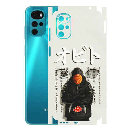 Motorola Phone Skins (All Models) - Obito Anime Eye - 3D Embossed Finish (L-19) Motorola Moto G22