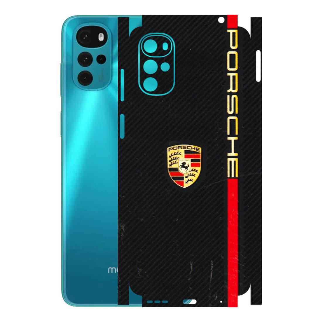 Motorola Phone Skins (All Models) - Premium Porsche - 3D Embossed Finish (L-225) Motorola Moto G22