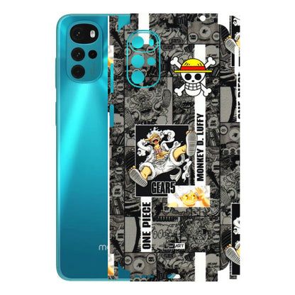 Motorola Phone Skins (All Models) - Cuffy Anime MonkeyCamic - 3D Embossed Finish (L-242) Motorola Moto G22
