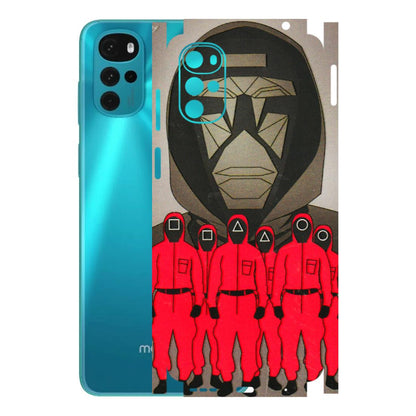 Motorola Phone Skins (All Models) - Squid Game Hero - 3D Embossed Finish (L-245) Motorola Moto G22