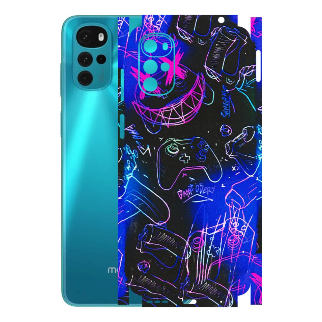 Motorola Phone Skins (All Models) - Gamers Paradise - 3D Embossed Finish (L-258) Motorola Moto G22