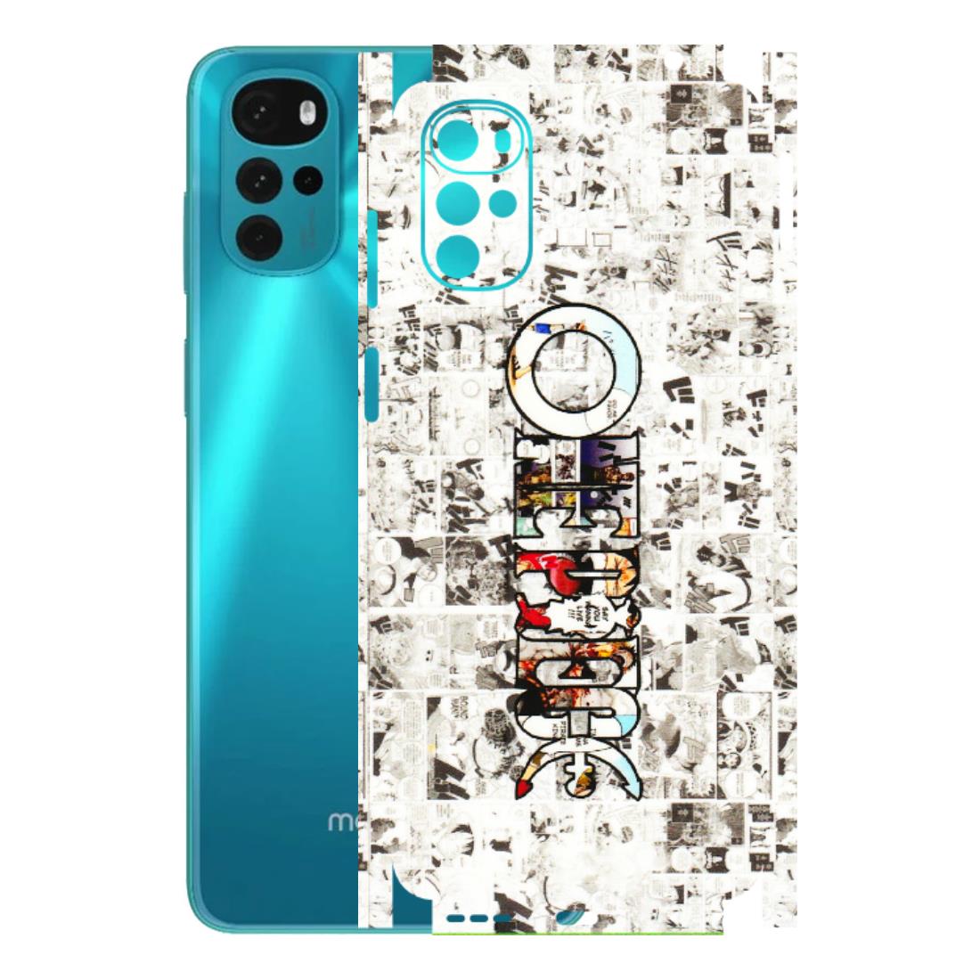 Motorola Phone Skins (All Models) - One Piece Manga - 3D Embossed Finish (L-26) Motorola Moto G22