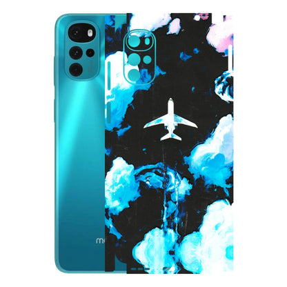 Motorola Phone Skins (All Models) - Travel In Airline - 3D Embossed Finish (L-264) Motorola Moto G22