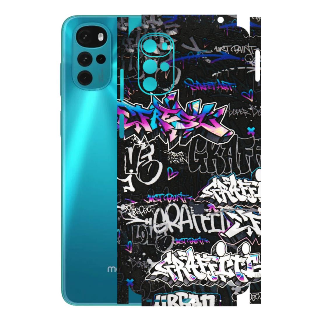 Motorola Phone Skins (All Models) - Graffiti Killer - 3D Embossed Finish (L-274) Motorola Moto G22