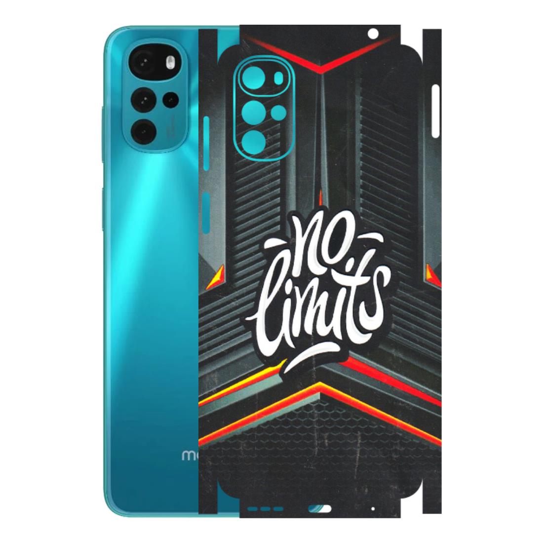 Motorola Phone Skins (All Models) - No Limits - 3D Embossed Finish (L-286) Motorola Moto G22