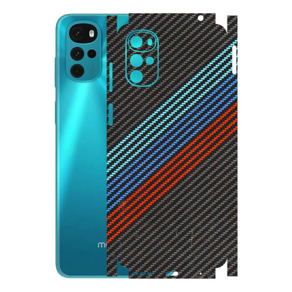 Motorola Phone Skins (All Models) - Carbon BM - 3D Embossed Finish (L-302) Motorola Moto G22
