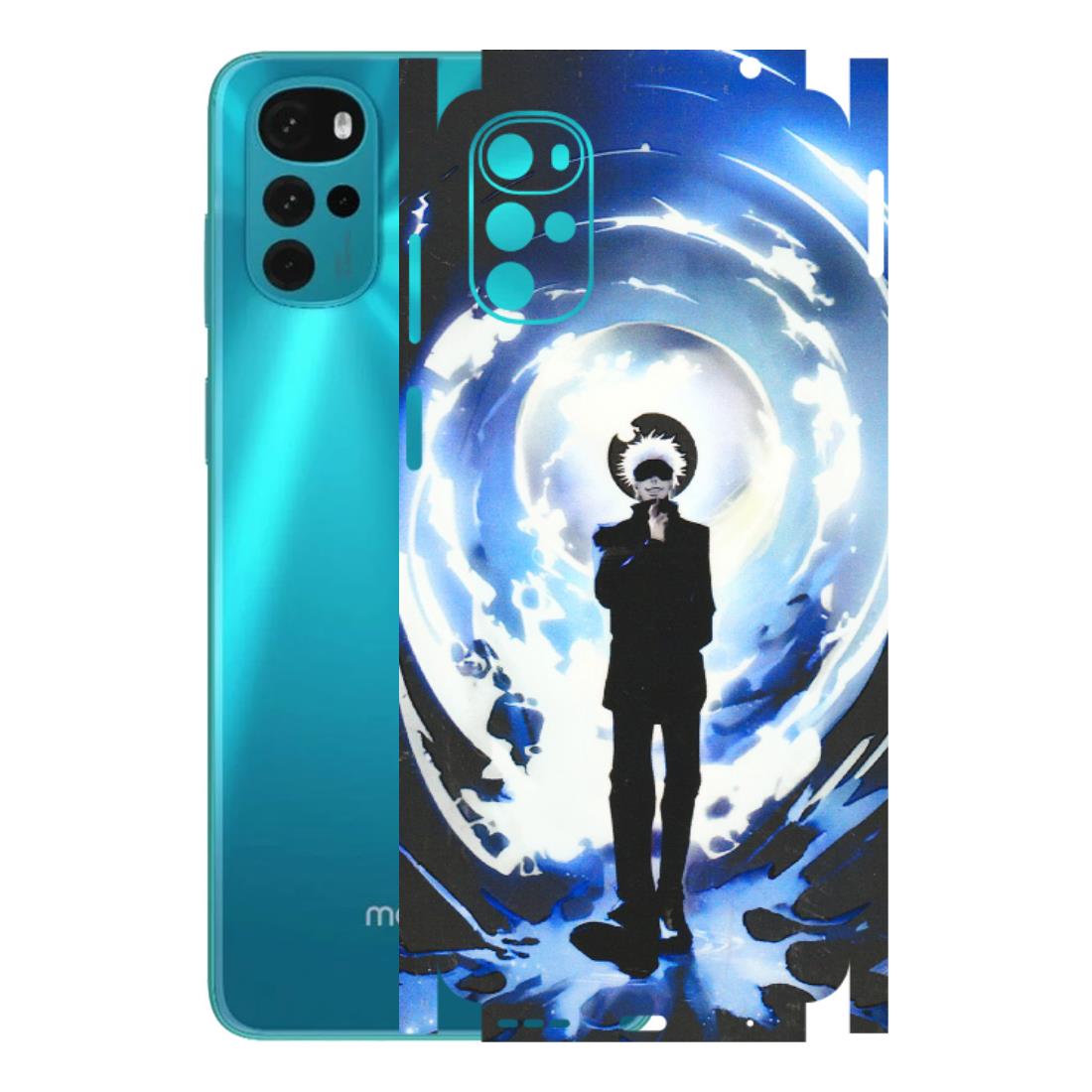 Motorola Phone Skins (All Models) - Jujustu Kaisen Anime Manga - 3D Embossed Finish (L-317) Motorola Moto G22