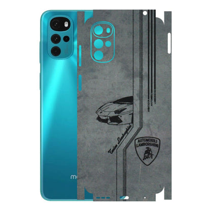 Motorola Phone Skins (All Models) - New Lamborgini Aventador - 3D Embossed Finish (L-321) Motorola Moto G22