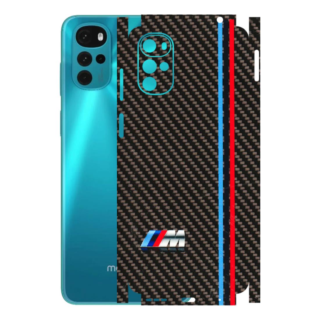 Motorola Phone Skins (All Models) - BM Carbon Fiber Feels - 3D Embossed Finish (L-38) Motorola Moto G22