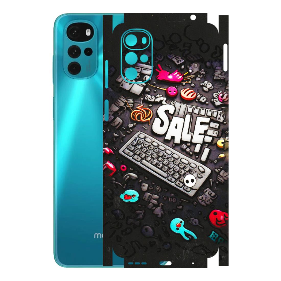 Motorola Phone Skins (All Models) - Gadgets Sale - 3D Embossed Finish (L-50) Motorola Moto G22