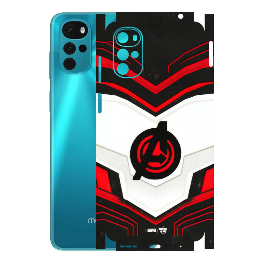Motorola Phone Skins (All Models) - Avengers Logo - 3D Embossed Finish (L-55) Motorola Moto G22