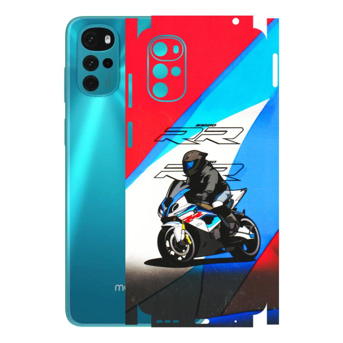 Motorola Phone Skins (All Models) - Bikers Love - 3D Embossed Finish (L-58) Motorola Moto G22