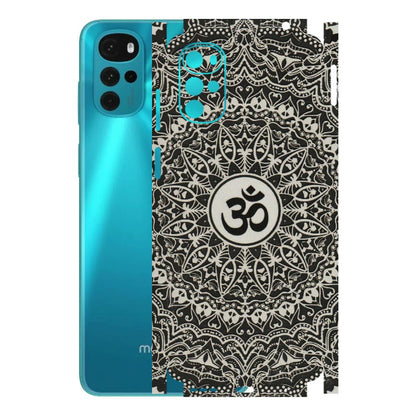 Motorola Phone Skins (All Models) - Aum Elegant Mandala - 3D Embossed Finish (L-62) Motorola Moto G22