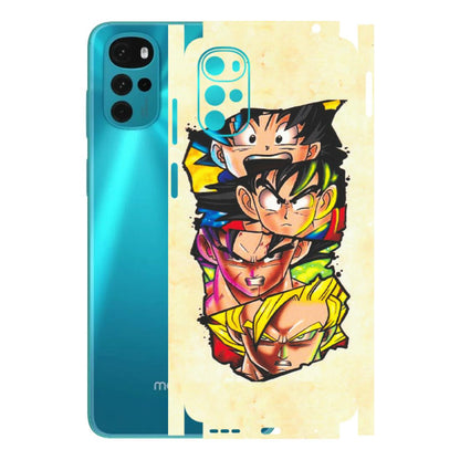 Motorola Phone Skins (All Models) - Angry Multi Anime - Matte Finish (M-113) Motorola Moto G22