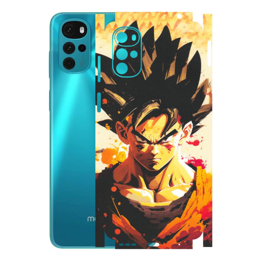 Motorola Phone Skins (All Models) - Angry Goku - Matte Finish (M-12) Motorola Moto G22