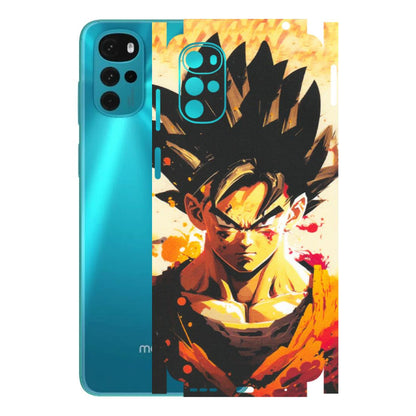 Motorola Phone Skins (All Models) - Angry Goku - Matte Finish (M-12) Motorola Moto G22