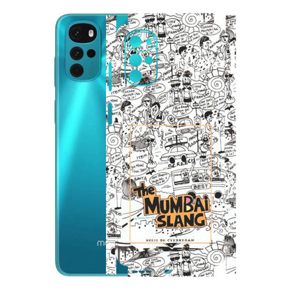 Motorola Phone Skins (All Models) - The Mumbai Slang - Matte Finish (M-142) Motorola Moto G22