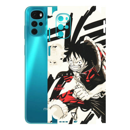 Motorola Phone Skins (All Models) - Monkey D.Luffy Manga Anime - Matte Finish (M-145) Motorola Moto G22
