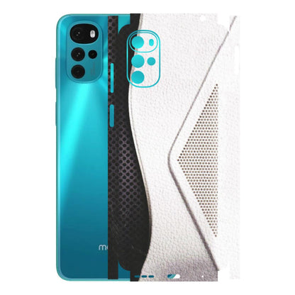 Motorola Phone Skins (All Models) - Black And White Iconic Convoy - Matte Finish (M-149) Motorola Moto G22