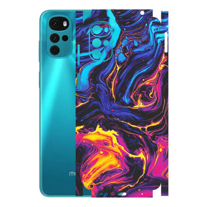 Motorola Phone Skins (All Models) - Abstract Paint Classy - Matte Finish (M-15) Motorola Moto G22