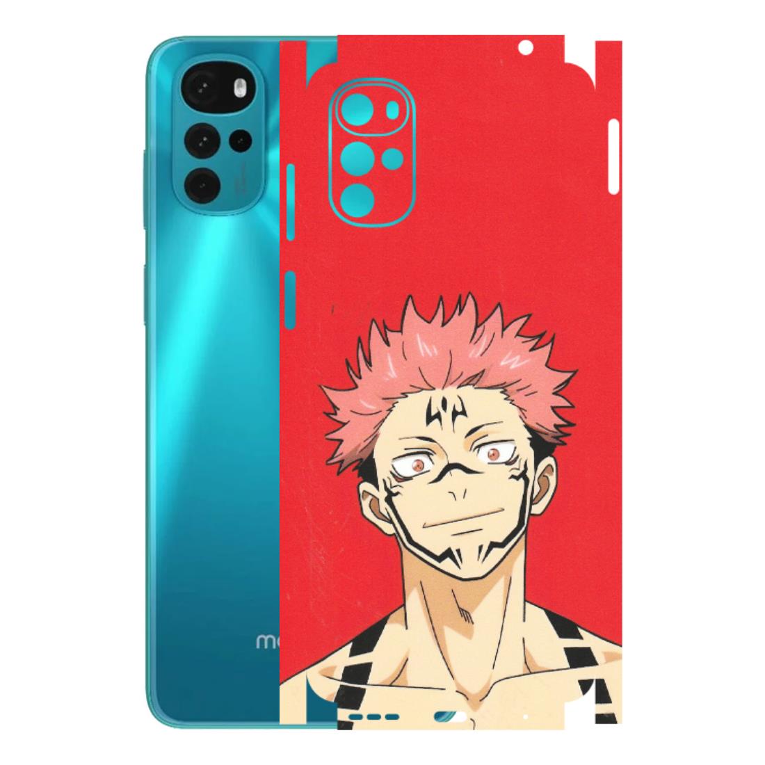 Motorola Phone Skins (All Models) - Ryomen Sukuna Fun Anime - Matte Finish (M-153) Motorola Moto G22