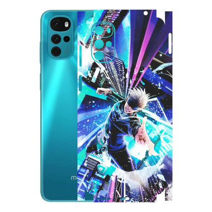 Motorola Phone Skins (All Models) - Manga Action Jujustu Kaisen Anime - Matte Finish (M-155) Motorola Moto G22