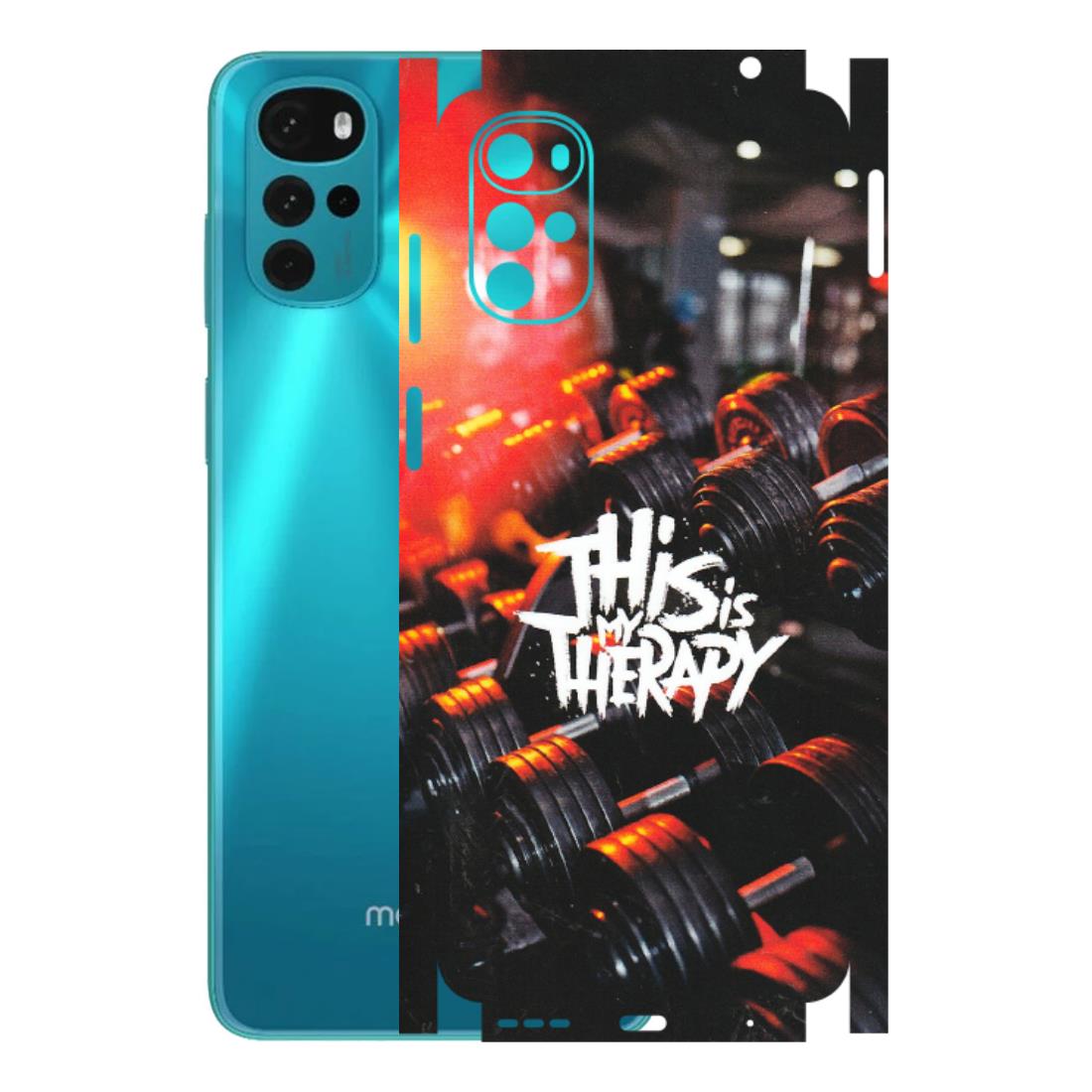 Motorola Phone Skins (All Models) - GYM Lover Therapy - Matte Finish (M-160) Motorola Moto G22
