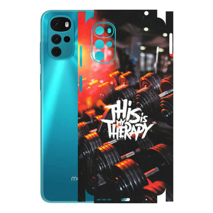 Motorola Phone Skins (All Models) - GYM Lover Therapy - Matte Finish (M-160) Motorola Moto G22