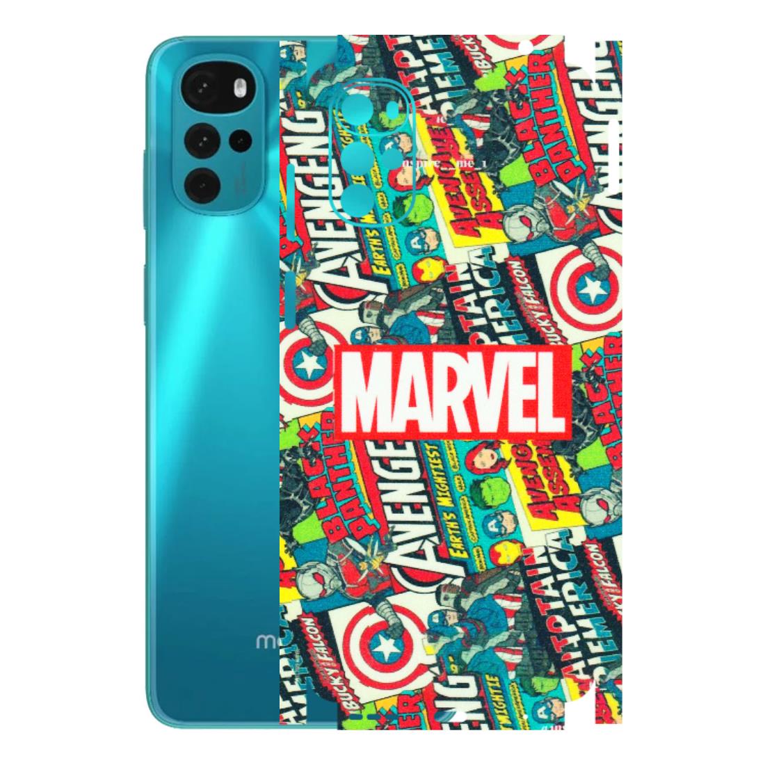 Motorola Phone Skins (All Models) - Marvel Comic Lover - Matte Finish (M-30) Motorola Moto G22
