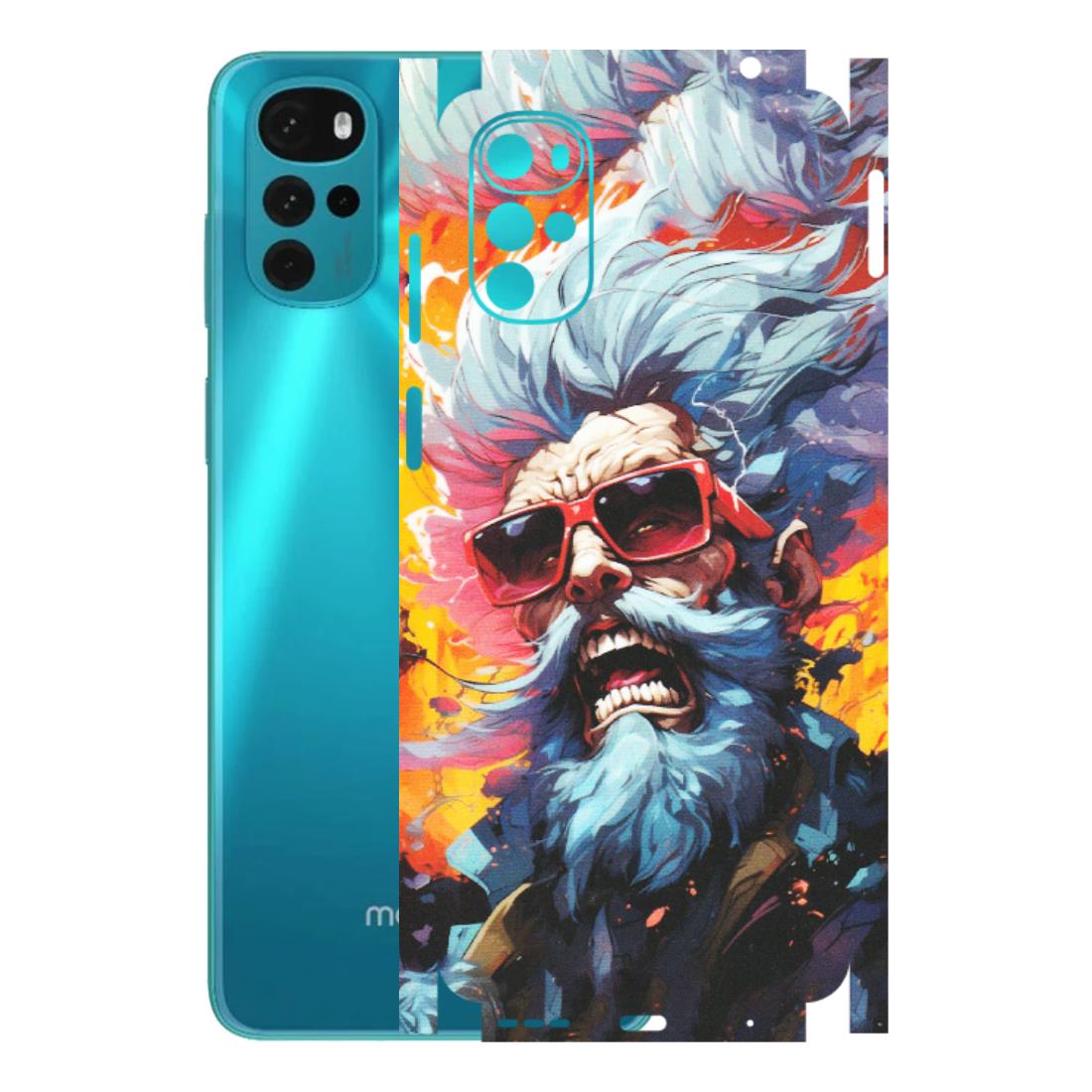 Motorola Phone Skins (All Models) - Daddy Cool Character - Matte Finish (M-43) Motorola Moto G22