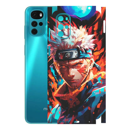 Motorola Phone Skins (All Models) - Anime Ferocious Character - Matte Finish (M-44) Motorola Moto G22
