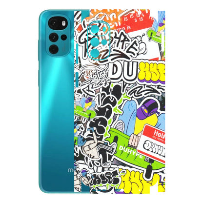 Motorola Phone Skins (All Models) - Dope Graffiti - Matte Finish (M-61) Motorola Moto G22