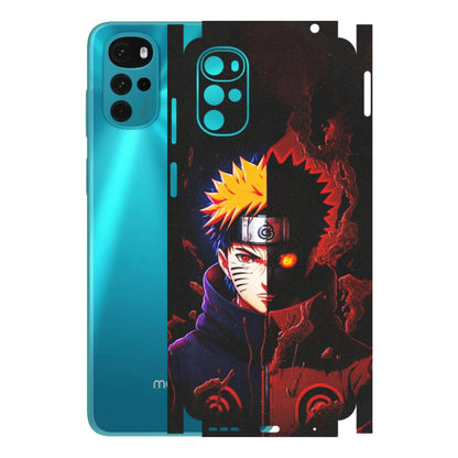 Motorola Phone Skins (All Models) - Naruto X Evil - Matte Finish (M-70) Motorola Moto G22