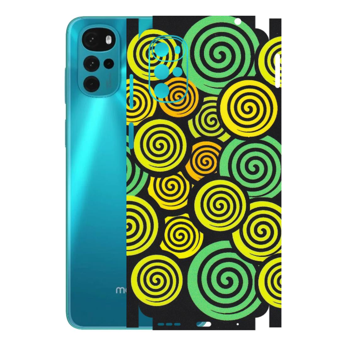 Motorola Phone Skins (All Models) - Crazy Spiral - Matte Finish (M-91) Motorola Moto G22