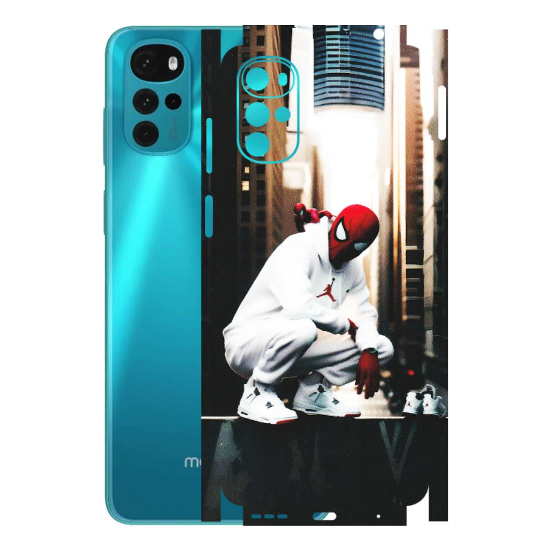 Motorola Phone Skins (All Models) - Sportsman Spider Man - Matte Finish (M-94) Motorola Moto G22
