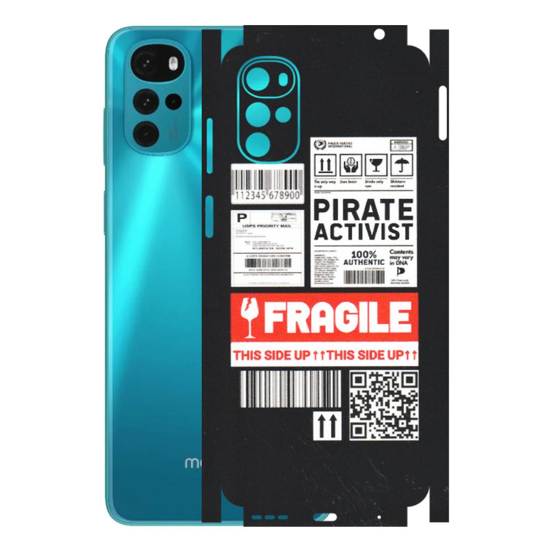 Motorola Phone Skins (All Models) - Handle With Care - Matte Finish (M-99) Motorola Moto G22