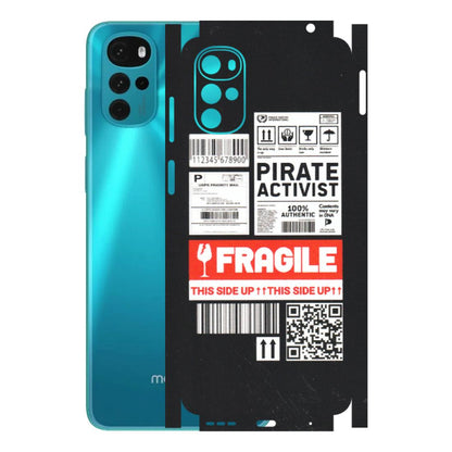 Motorola Phone Skins (All Models) - Handle With Care - Matte Finish (M-99) Motorola Moto G22