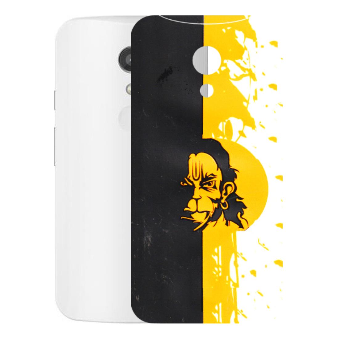 Motorola Phone Skins (All Models) - Bajrangbali - 3D Embossed Finish (L-151) Motorola Moto G2