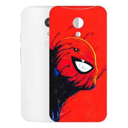 Motorola Phone Skins (All Models) - Spiderman Face Venom - 3D Embossed Finish (L-165) Motorola Moto G2