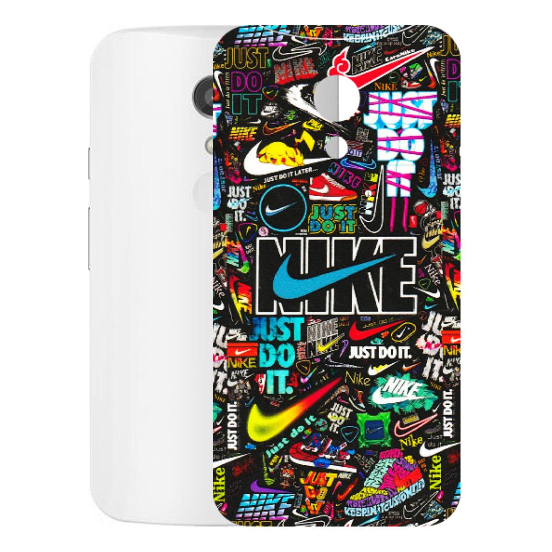 Motorola Phone Skins (All Models) - Just Do It Doodles - 3D Embossed Finish (L-166) Motorola Moto G2