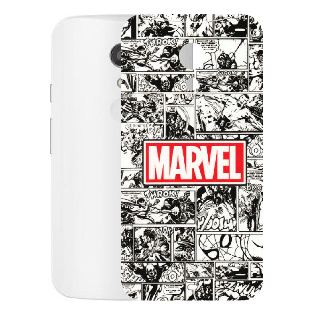 Motorola Phone Skins (All Models) - Marvel Comic - 3D Embossed Finish (L-171) Motorola Moto G2