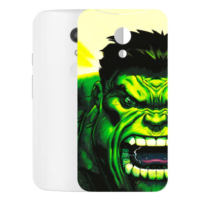 Motorola Phone Skins (All Models) - Hulk - 3D Embossed Finish (L-180) Motorola Moto G2