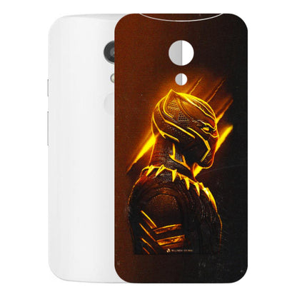 Motorola Phone Skins (All Models) - Gold Black Panther - 3D Embossed Finish (L-181) Motorola Moto G2