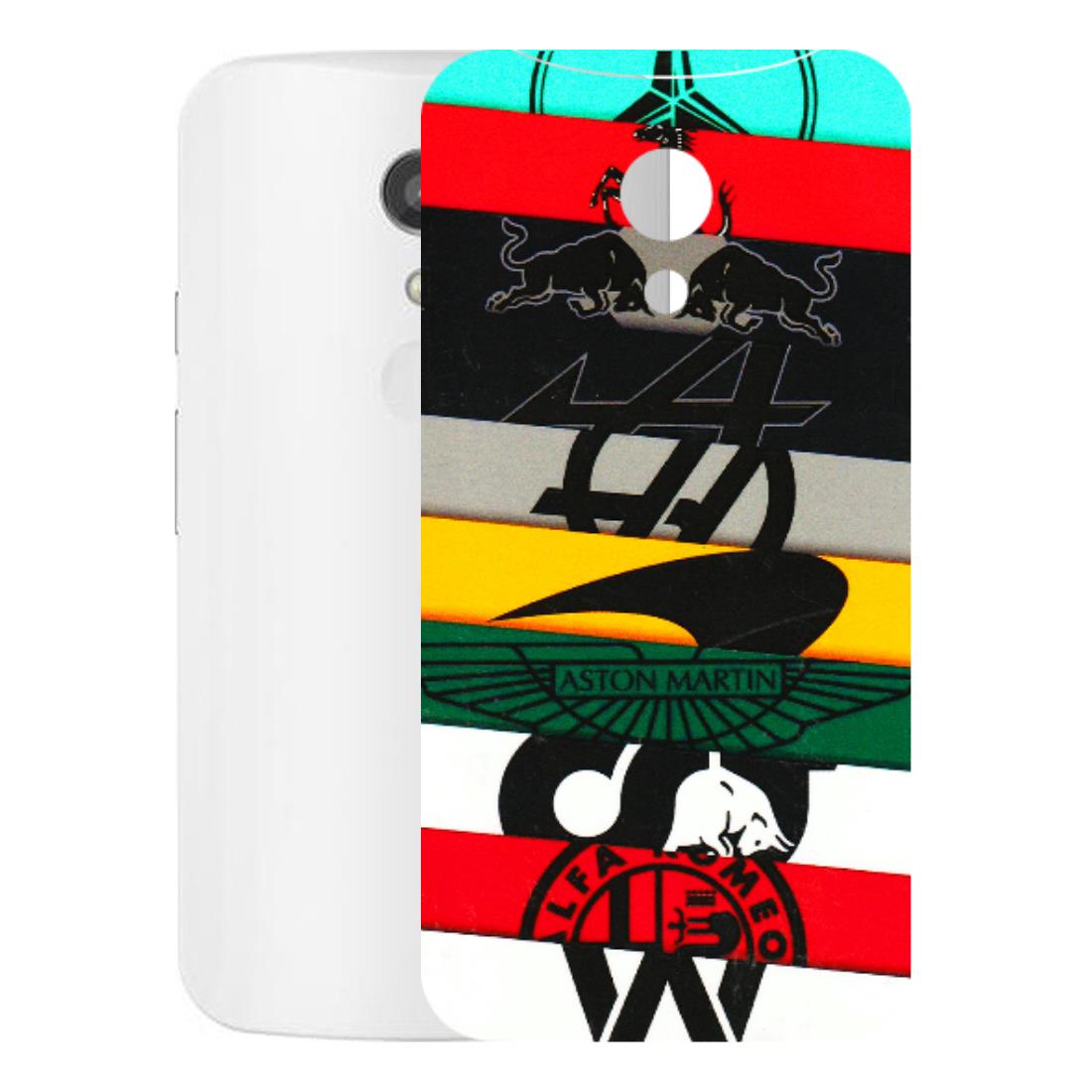 Motorola Phone Skins (All Models) - Multi Designer Brands - 3D Embossed Finish (L-187) Motorola Moto G2