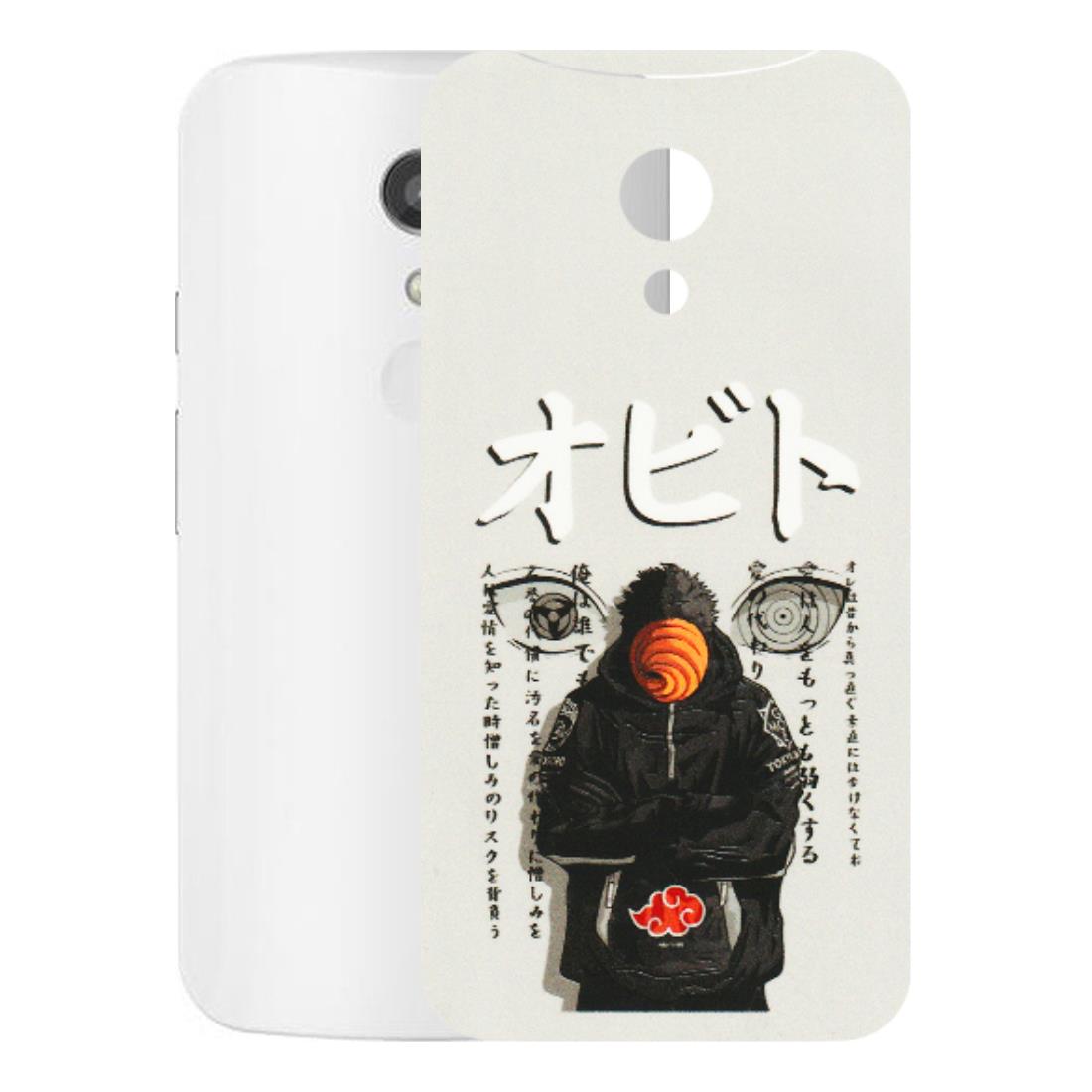 Motorola Phone Skins (All Models) - Obito Anime Eye - 3D Embossed Finish (L-19) Motorola Moto G2
