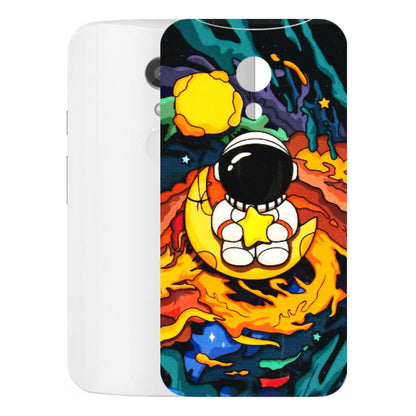 Motorola Phone Skins (All Models) - Baby Astronaut - 3D Embossed Finish (L-197) Motorola Moto G2